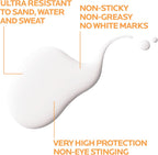 "Invisible Fluid SPF 50 Ultra-Lightweight Sunscreen with Broad-Spectrum Protection, Water-Resistant Formula, Non-Comedogenic, Suitable for All Skin Types."