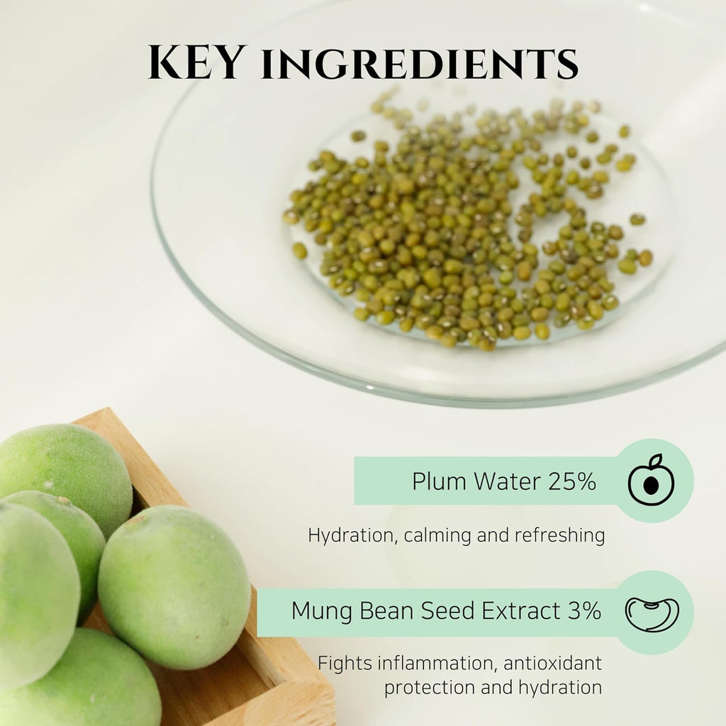 "Beauty of Joseon Green Plum Refreshing Cleanser, 100ml, in elegant packaging, perfect for hydration and exfoliation."