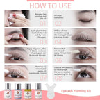ICONSIGN ESSNS Eyelash Perming Kit – Updated Lash Lift Kit for Salon & Home Use