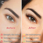ICONSIGN ESSNS Eyelash Perming Kit with updated formula for salon and home use, full kit displayed.