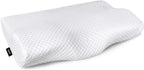 ZAMAT Memory Foam Cervical Pillow – Adjustable Neck Pain Relief Pillow for Side, Back & Stomach Sleepers