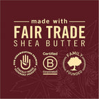 Shea Moisture Jamaican Black Castor Oil Strengthen & Restore Leave-In Conditioner, 11.5 oz jar. Close-up of Shea Moisture leave-in conditioner with shea butter, peppermint, and apple cider vinegar.